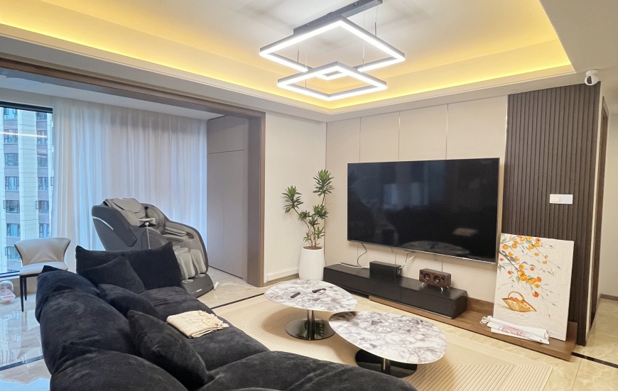 成都·佳乐云锦阁 140㎡三室两厅 现代风 实景第 1 张