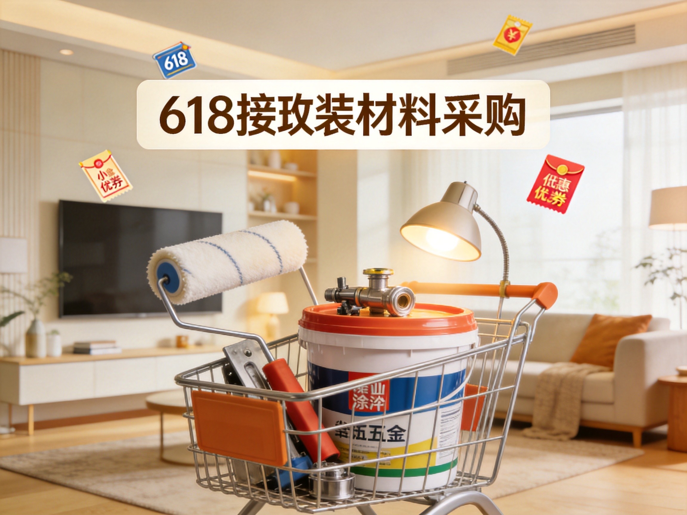 2026年618装修材料采购全攻略：旧改局改业主怎么买最省钱？