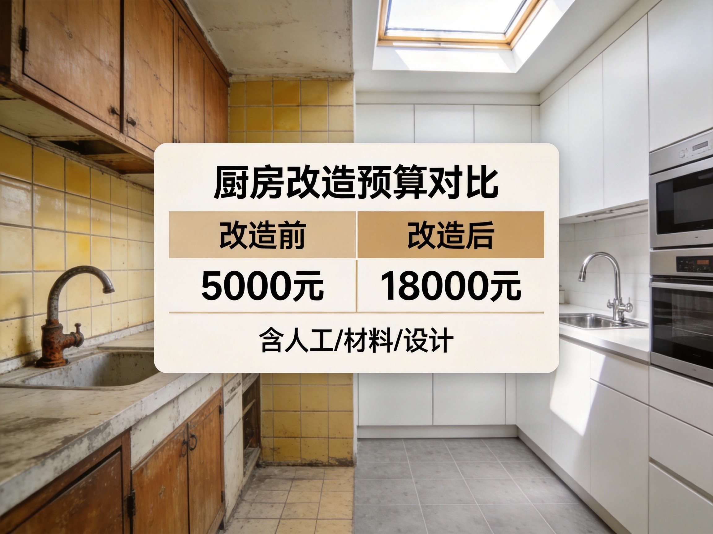 2026年旧房局部改造省钱全攻略：厨卫墙面地面高性价比改造方案